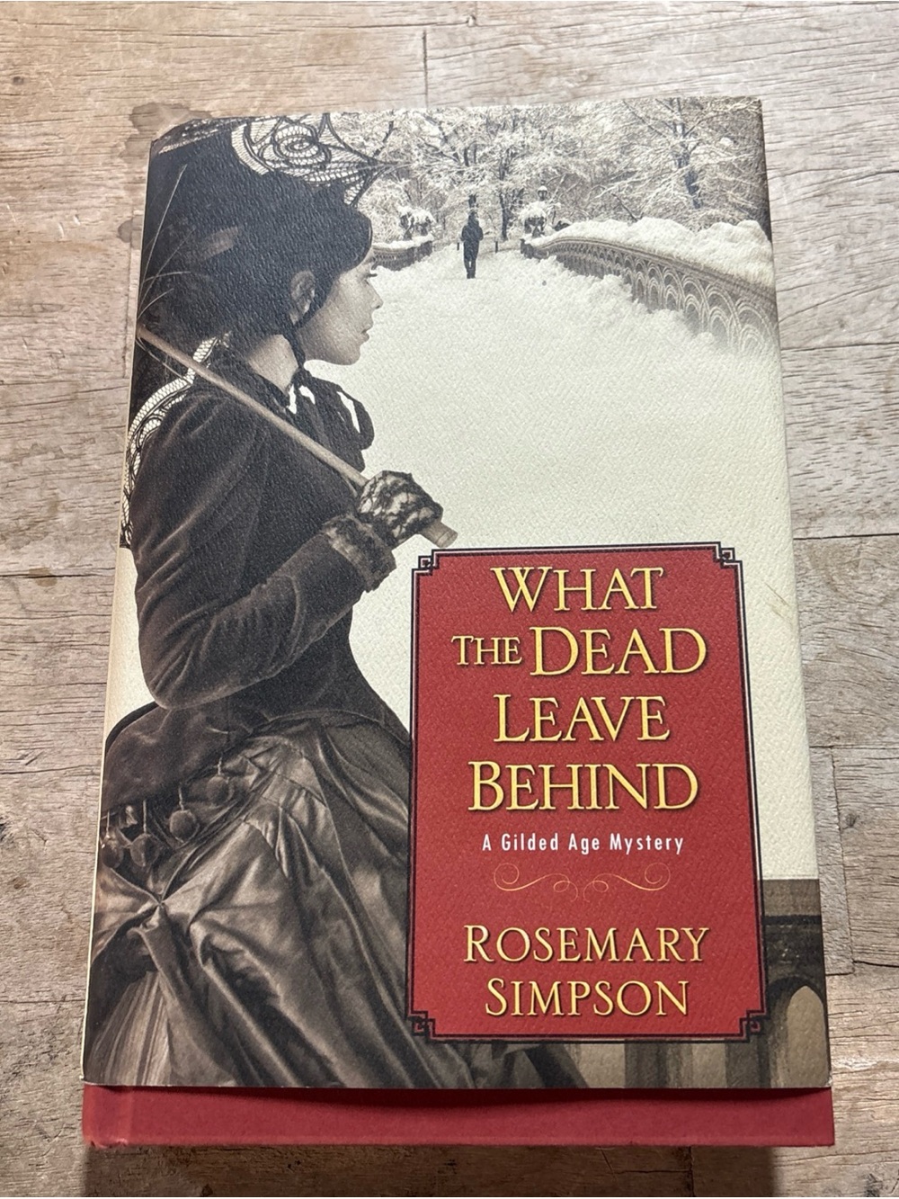 What the Dead Leave Behind by Rosemary Simpson (2017, Hardcover) - 1st Ed - VGC